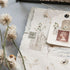MU Lifestyle Print-On Stickers Rub-On Stickers Transfer Stickers Translucent Stickers 200 | Moon Dried Flowers Magic Majick