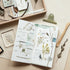 MU Lifestyle Print-On Stickers Rub-On Stickers Transfer Stickers Translucent Stickers 201 | Postage Ephemera Leaves Postage Stamps