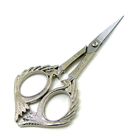 ONE Pair COPPER Retro Inspired Angel Scissors Office Scissors Stationery Embroidery Travel Wing Scissors | Super sharp