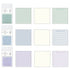 LabClip BLUE To Do Block Fusen Sticky Notes Dot Grid Sticky Notes Pastel Sticky Notes Transparent Sticky 160 Sheets | W47 × H47 C22-MTB