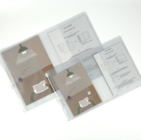 Analogue Keepers B6 PVC COVER Zippered Pouch PVC Cover Cover Pouch Zippered Storage Pouch | 185 x 270mm
