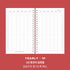 MOTEMOTE PHOENIX 10 Minute Planner Half Year Planner Six Month Planner Semi-Annual Planner | Half Year - USA located!