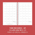 MOTEMOTE PHOENIX 10 Minute Planner Half Year Planner Six Month Planner Semi-Annual Planner | Half Year - USA located!