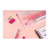 MOTEMOTE ESSENTIAL SPREAD Transparent Highlight Stickers No Smear Highlight Pocket Stickers Line Stickers One Line Highlight | 170 X 65mm