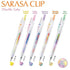 Zebra Sarasa Clip Marble HAWAIIAN PINEAPPLE Color Gel Pen 0.5mm Push Clip Gel Pen Super Saturated Ink | JJ75