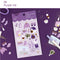 Paperian PURPLE My COLORFUL Days Stickers Planner Stickers Lifestyle Stickers Daily Life Stickers Removable Sticker South Korea | 130 X 90mm