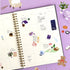 Paperian BLUE My COLORFUL Days Stickers Planner Stickers Lifestyle Stickers Daily Life Stickers Removable Sticker South Korea | 130 X 90mm