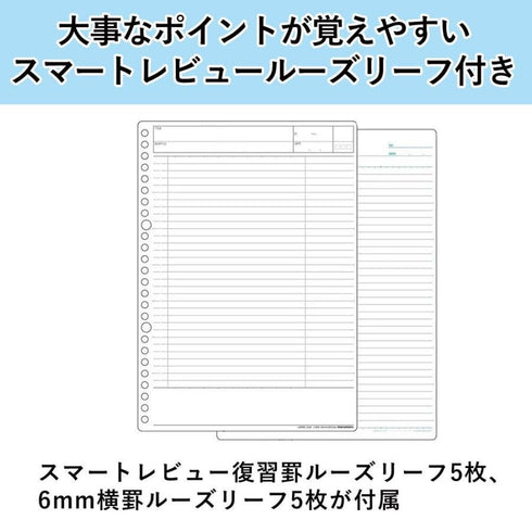 MARUMAN SESSiONS RED B5 Binder Stufy Binder Subject Binder Index Tabs Binder Lay Flat BInder | F310 120 Sheet Capacity