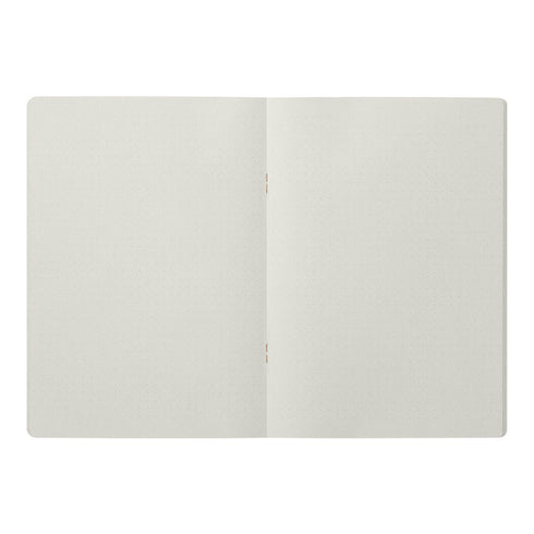 Midori A5 GRAY Color DOT GRID 5mm Notebook Color Pages Midori A5 Notebook Foil Stamped Dot Grid Notebook 5mm Dot Grid | 15271006 56 Pages