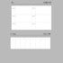 Analogue Keepers MIST Handy Diary 6 MONTH HORIZONTAL Planner Undated Planner Daily Planner 100gsm Dairy Elastic Band | 120×70mm 128 Pages