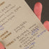 Analogue Keepers BRIEF MEMO Vertical Memo Pad Horizontal Memo Pad grocery List To Do List Daily Checklist | 80×180 mm 100 Pages