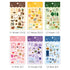 Paperian BROWN My COLORFUL Days Stickers Planner Stickers Lifestyle Stickers Daily Life Stickers Removable Stickers South Korea | 130 X 90mm