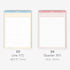 Paperian BELIEVE B5 STUDY Pad100gsm 3mm Grid Divider Notepad 7mm Ruled Answer Sheet OX Vocabulary Time Tracker | 257 X 182mm 50 Sheets