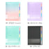 MARUMAN SESSiONS BLACK B5 Binder Stufy Binder Subject Binder Index Tabs Binder Lay Flat BInder | F310 120 Sheet Capacity