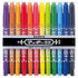 Zebra McKee BLUE Permament Dual End Marker Oil-Based Ink Fine and Extra Fine Point 0.5mm 1.00mm Marker Set | MO-120-MC