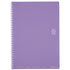 Kokuyo B5 Soft Ring PINK Notebook Dotted Line 6mm Rule | 40 Sheets SV301