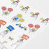 Midori OJISAN CHEERING Sticker Transparent Sticker Clear Stickers PET Sticker Achievement Sticker Old Man Sticker | 2385