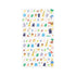 Midori ANIMAL ACHIEVEMENT Sticker Trophy Sticker Flag Sticker Transparent Sticker Clear Sticker PET Sticker Achievement Sticker | 2384