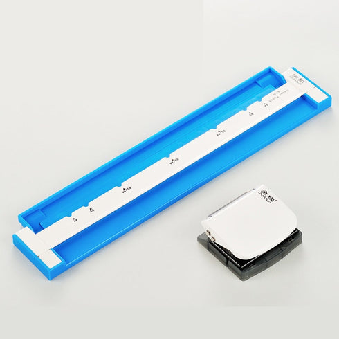 ADJUSTABLE WHITE B5 A4 A5 Hole Punch B5 Hole Punch A4 Hole Punch A5 Hole Punch Portable Hole Punch Travel Hole Punch Multi-Size Hole Punch