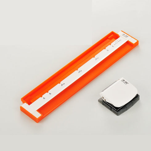 ADJUSTABLE GRAY B5 A4 A5 Hole Punch B5 Hole Punch A4 Hole Punch A5 Hole Punch Portable Hole Punch Travel Hole Punch Multi-Size Hole Punch