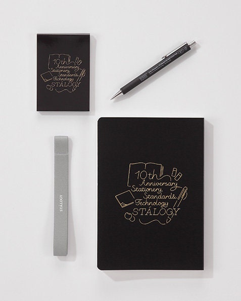 Stalogy Anniversary BLACK Box Set Editor's Series FULL YEAR Notebook 10th Anniversary Edition Box Set Pen Book Band Editor's Notebook