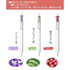 Uni-Ball One WINTER SET Modern Limited Edition 0.38 Color Gel Pen Set Knock Pen Gel Ink Pen Set | UMN-S-38 G3C