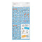 Midori OJISAN SPORTS Sticker Transparent Sticker Clear Stickers PET Sticker Achievement Sticker Old Man Sticker | 2542