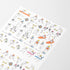 Midori OJISAN SPORTS Sticker Transparent Sticker Clear Stickers PET Sticker Achievement Sticker Old Man Sticker | 2542