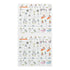 Midori OJISAN SPORTS Sticker Transparent Sticker Clear Stickers PET Sticker Achievement Sticker Old Man Sticker | 2542