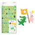 Midori ANIMAL ACHIEVEMENT Sticker Trophy Sticker Flag Sticker Transparent Sticker Clear Sticker PET Sticker Achievement Sticker | 2384