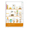 Midori A6 ORGANIZATION HOME LIVING 3 Pocket Clear Folder | H175 x W119mm