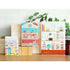 Midori A6 TOWN SKYLINE CITYSCAPE 3 Pocket Clear Folder | H175 x W119mm