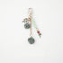 Japanese BLACK ROSE Black Bara 黒いバラ Black Rose Planner Charm Good Luck Charm Notebook Charm Purse Charm Gothic Charm | 2.5 X .039 Inches