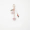 Japanese Clear DARK PINK ROSE Gold Bara 濃いピンクのバラ Black Rose Planner Charm Good Luck Notebook Charm Gothic Charm | 2.5 X .039 Inches