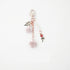 Japanese Clear DARK PINK ROSE Gold Bara 濃いピンクのバラ Black Rose Planner Charm Good Luck Notebook Charm Gothic Charm | 2.5 X .039 Inches