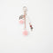 Japanese Clear PALE PINK ROSE Gold Bara 淡いピンクのバラ Black Rose Planner Charm Good Luck Notebook Charm Gothic Charm | 2.5 X .039 Inches