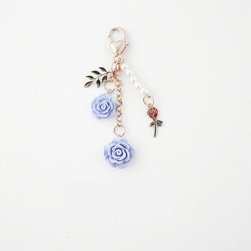 Japanese Clear GOLD GLITTER ROSE Gold Bara ゴールドローズ Black Rose Planner Charm Good Luck Notebook Charm Gothic Charm | 2.5 X .039 Inches