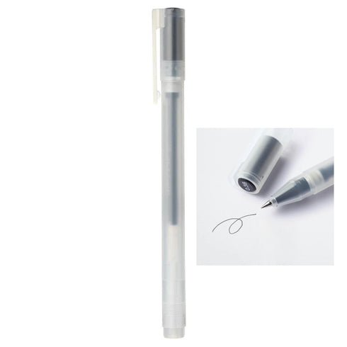 MUJI Japan ORANGE Gel Ink Cap Type Ballpoint Pen 0.38mm Muji Gel Pen Smooth Gel Pen Artrist Drawing Pen Anime Pen Fine Line | 0.38mm