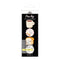 Midori CAFÉ Food Sticky Notes Coffee Toast Muffins Lunch Plate Bullet Journal Sticky Notes Daily Notes | 70 Sheets 19068