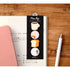Midori CAFÉ Food Sticky Notes Coffee Toast Muffins Lunch Plate Bullet Journal Sticky Notes Daily Notes | 70 Sheets 19068