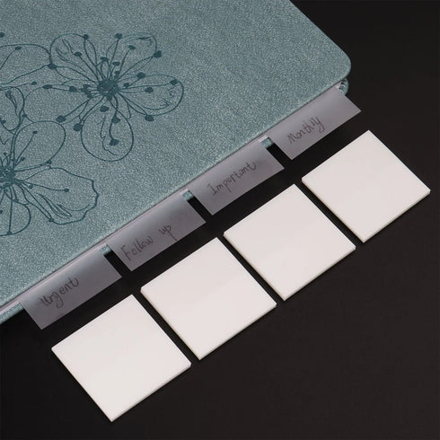 Translucent Transparent PET COLOR Vellum Sticky Notes | 3 X 3 30 sheets
