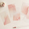MU Lifestyle CRIMSON Waves Dyeing Tracing Paper Ephemera Vellum Paper Watercolor Paper Translucent Paper Planner Paper Scrapbook | DTP-006