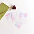 MU Lifestyle PURPLE Haze Dyeing Tracing Paper Ephemera Vellum Paper Watercolor Paper Translucent Paper Planner Paper Scrapbook | DTP-008