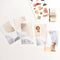 MU Lifestyle SHINJIN Lake Dyeing Tracing Paper Ephemera Vellum Paper Watercolor Paper Translucent Paper Planner Paper Scrapbook | DTP-011