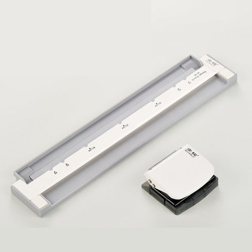 ADJUSTABLE BLACK B5 A4 A5 Hole Punch B5 Hole Punch A4 Hole Punch A5 Hole Punch Portable Hole Punch Travel Hole Punch Multi-Size Hole Punch