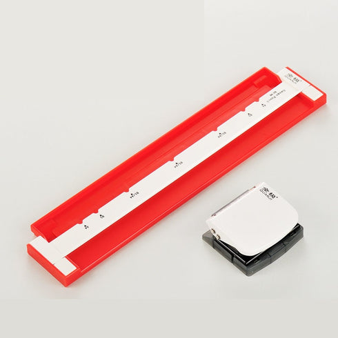 ADJUSTABLE WHITE B5 A4 A5 Hole Punch B5 Hole Punch A4 Hole Punch A5 Hole Punch Portable Hole Punch Travel Hole Punch Multi-Size Hole Punch