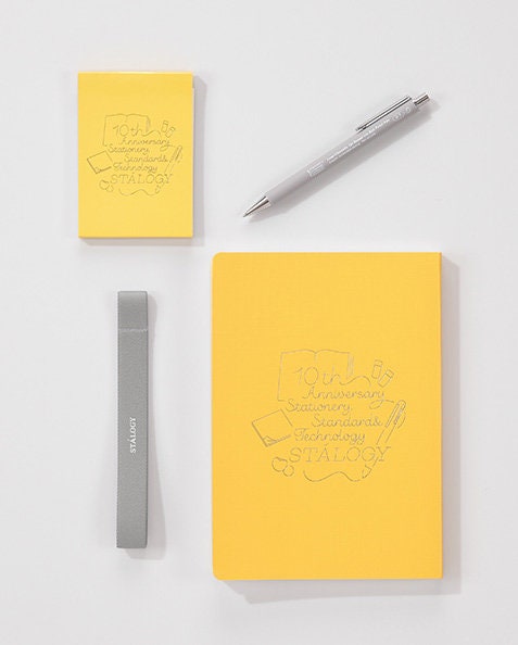 Stalogy Anniversary BLUE Box Set Editor's Series FULL YEAR Notebook 10th Anniversary Edition Box Set Pen Book Band Editor's Notebook