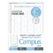 Kokuyo B5 Campus TIMELINE Study Planner Diary Loose Leaf Paper 26 Holes Hourly Planner Daily Planner Undated Planner | WCN-CLL1-WBF 36 Sheets