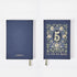 2023 Papermood Navy HARDCOVER FIVE YEAR Planner Tomoe River 52gsm Sanzen One Day Per Page Cousin Techo Planner Notebook Journal | 388 Pages