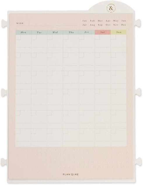 PLANdoME INDEX Log Board TO DO Sticky Notes Daily Sticky Notes Goal Sticky Notes Notebook Insert Sticky Note Insert Goal Tracker | PM6203